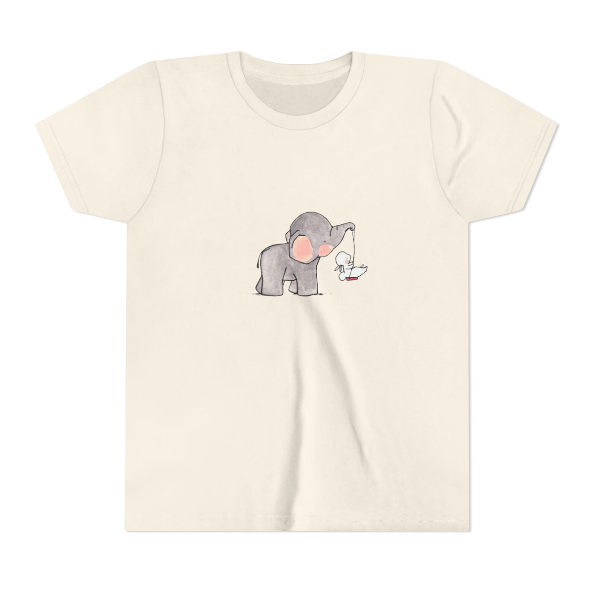 Elephant and Tiny Friend Kids' Graphic T-Shirt