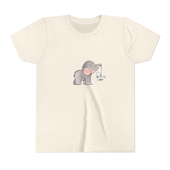 Elephant and Tiny Friend Kids' Graphic T-Shirt