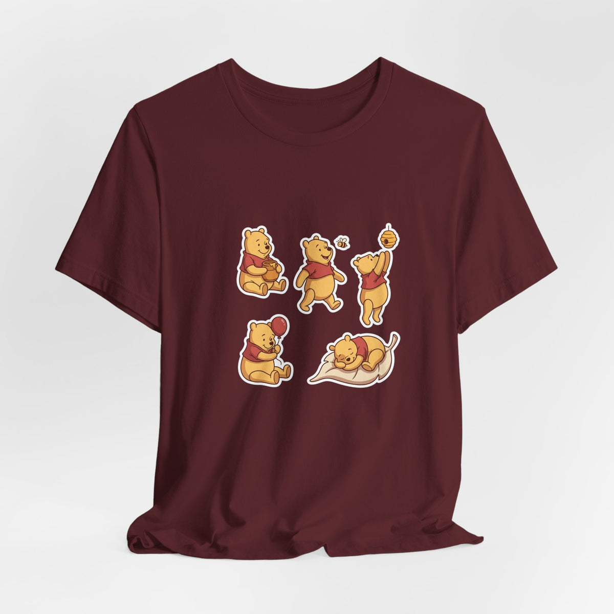 Playful Honey Bear Unisex Graphic T-Shirt