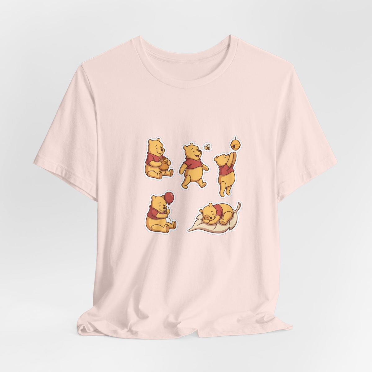 Playful Honey Bear Unisex Graphic T-Shirt