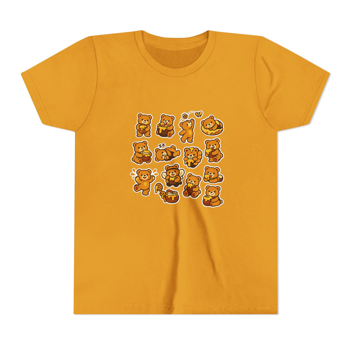 Honey Bear Collage Kids' Graphic T-Shirt