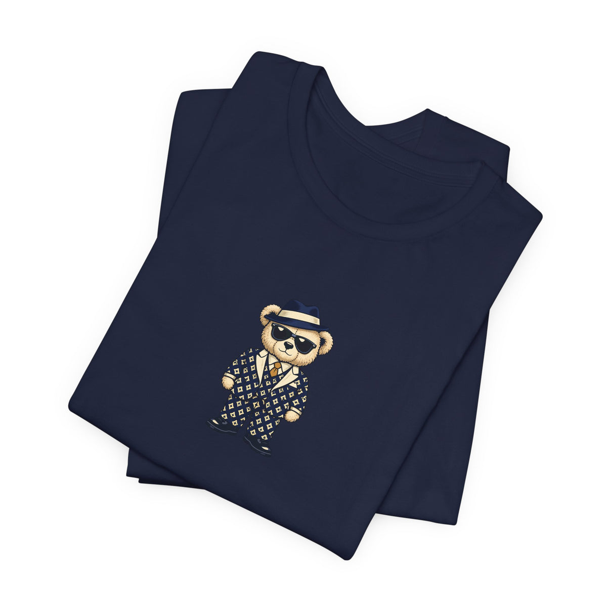Suited Teddy Bear Unisex Graphic T-Shirt