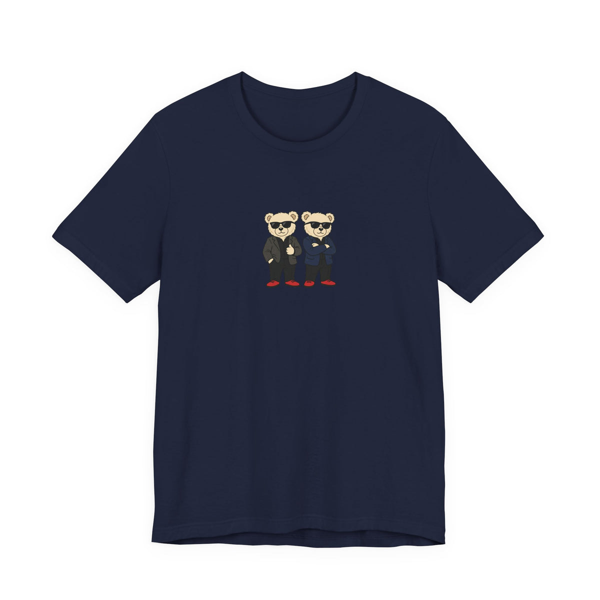 Sunglasses Bear Duo Unisex Graphic T-Shirt