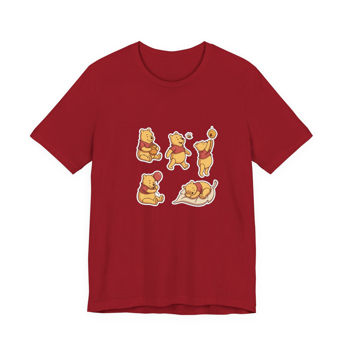 Playful Honey Bear Unisex Graphic T-Shirt