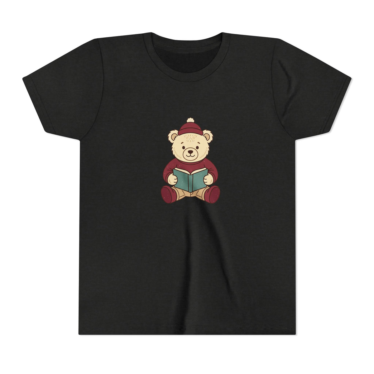 Reading Teddy Bear Kids' Graphic T-Shirt