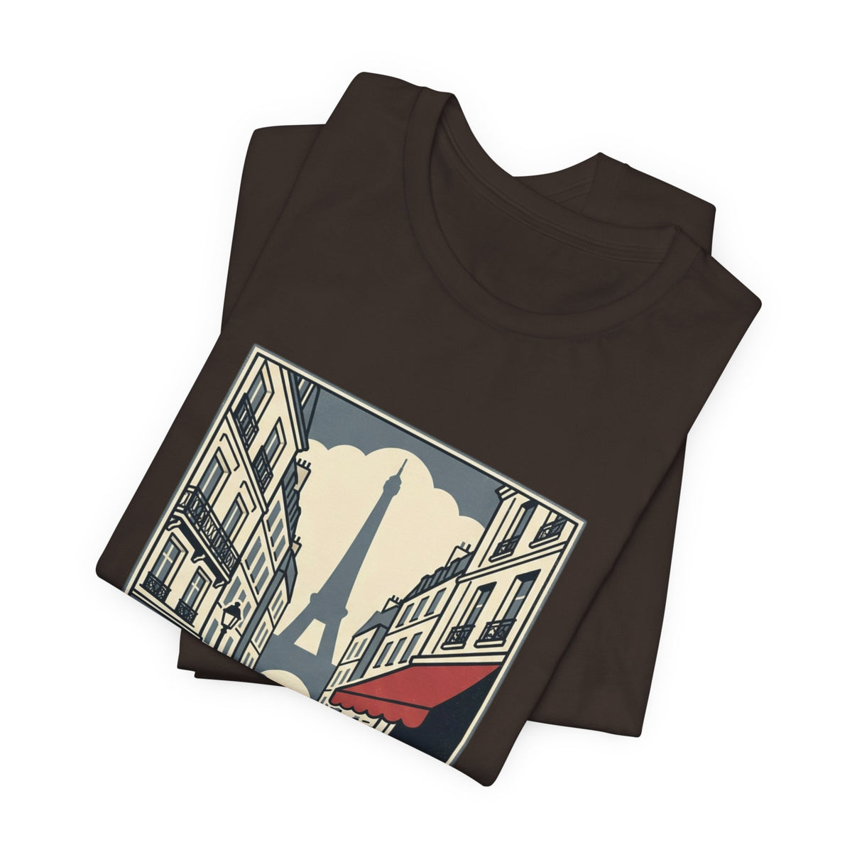 Paris Cafe Street Unisex Graphic T-Shirt