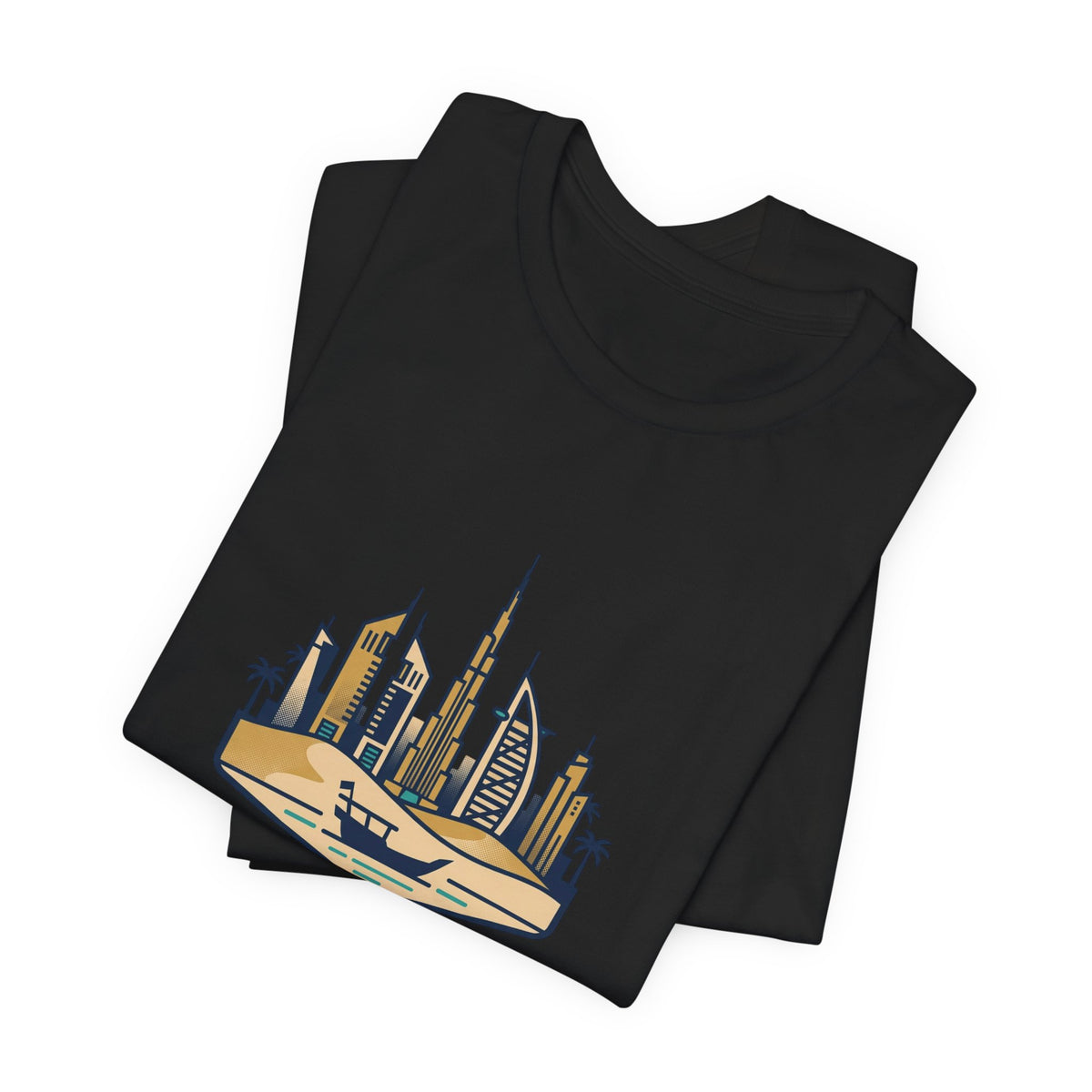 Dubai Skyline Unisex Graphic T-Shirt