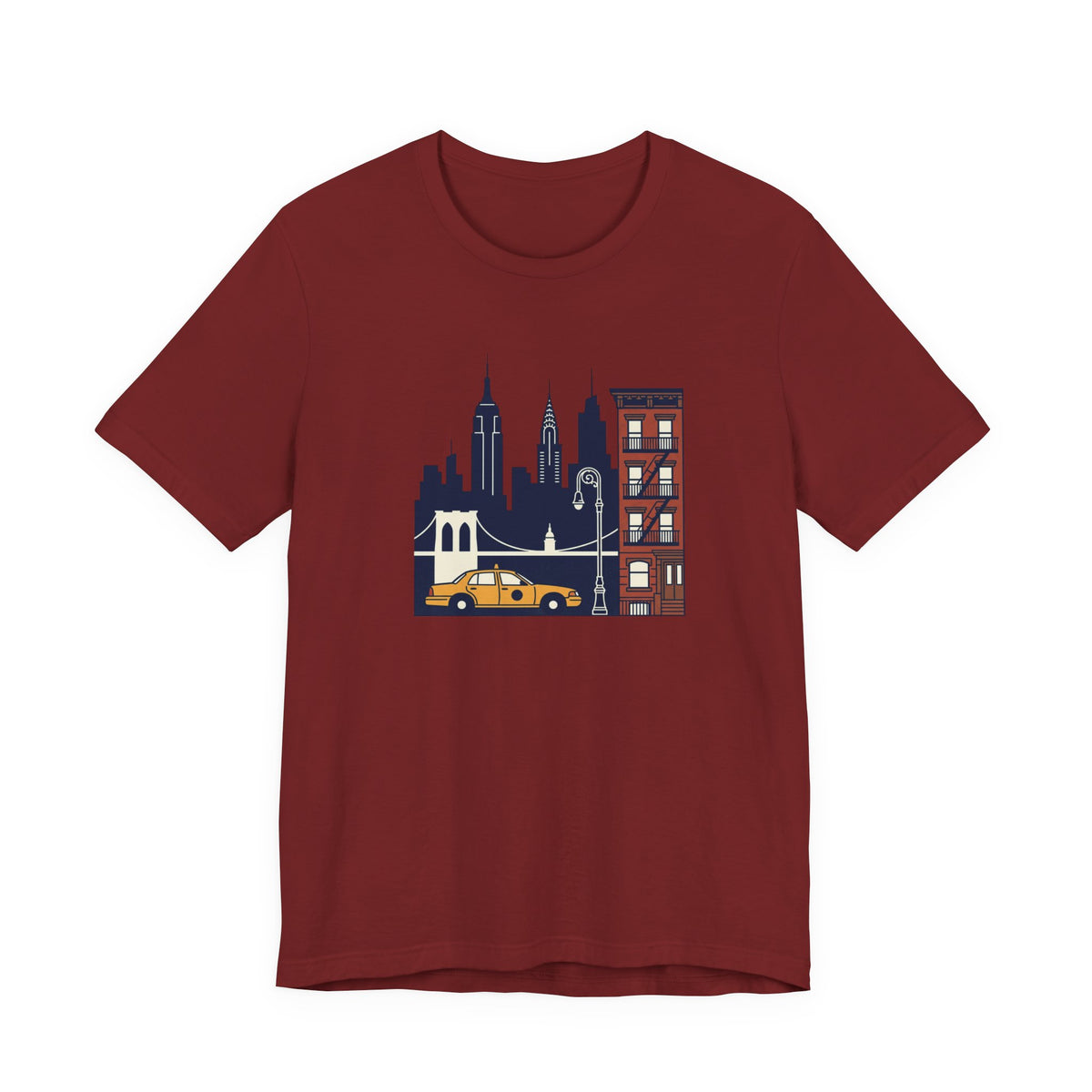 New York Skyline Unisex Graphic T-Shirt