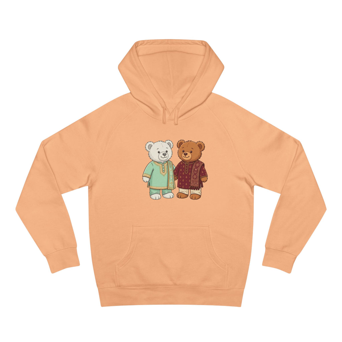 Desi Teddy Bears Unisex Graphic Hoodie