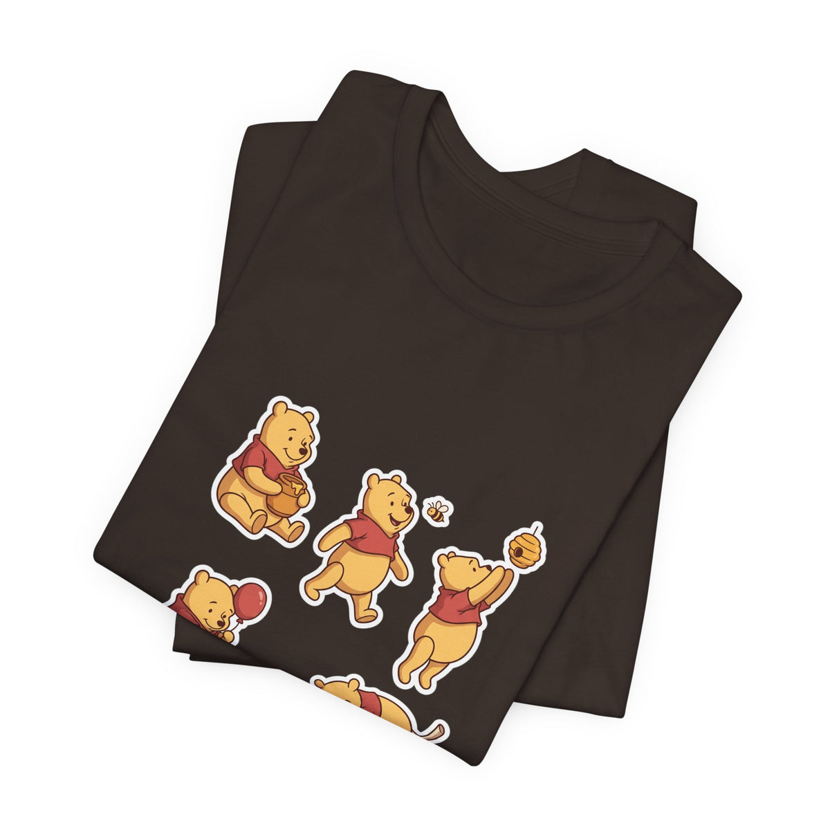 Playful Honey Bear Unisex Graphic T-Shirt