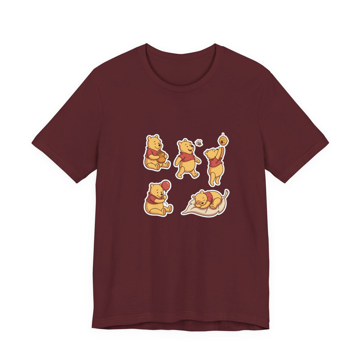 Playful Honey Bear Unisex Graphic T-Shirt