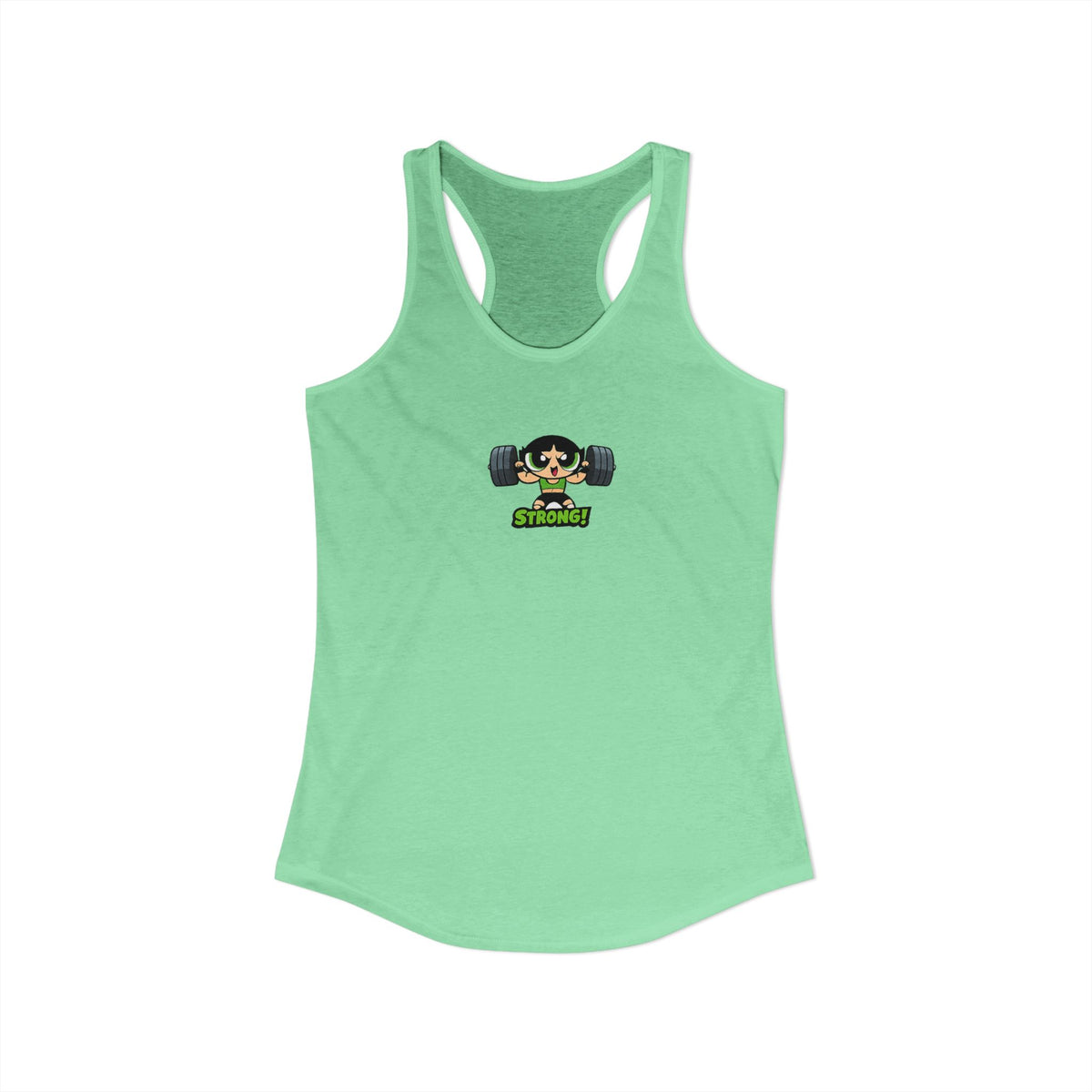 Strong Mode Women's Graphic Racerback Tank