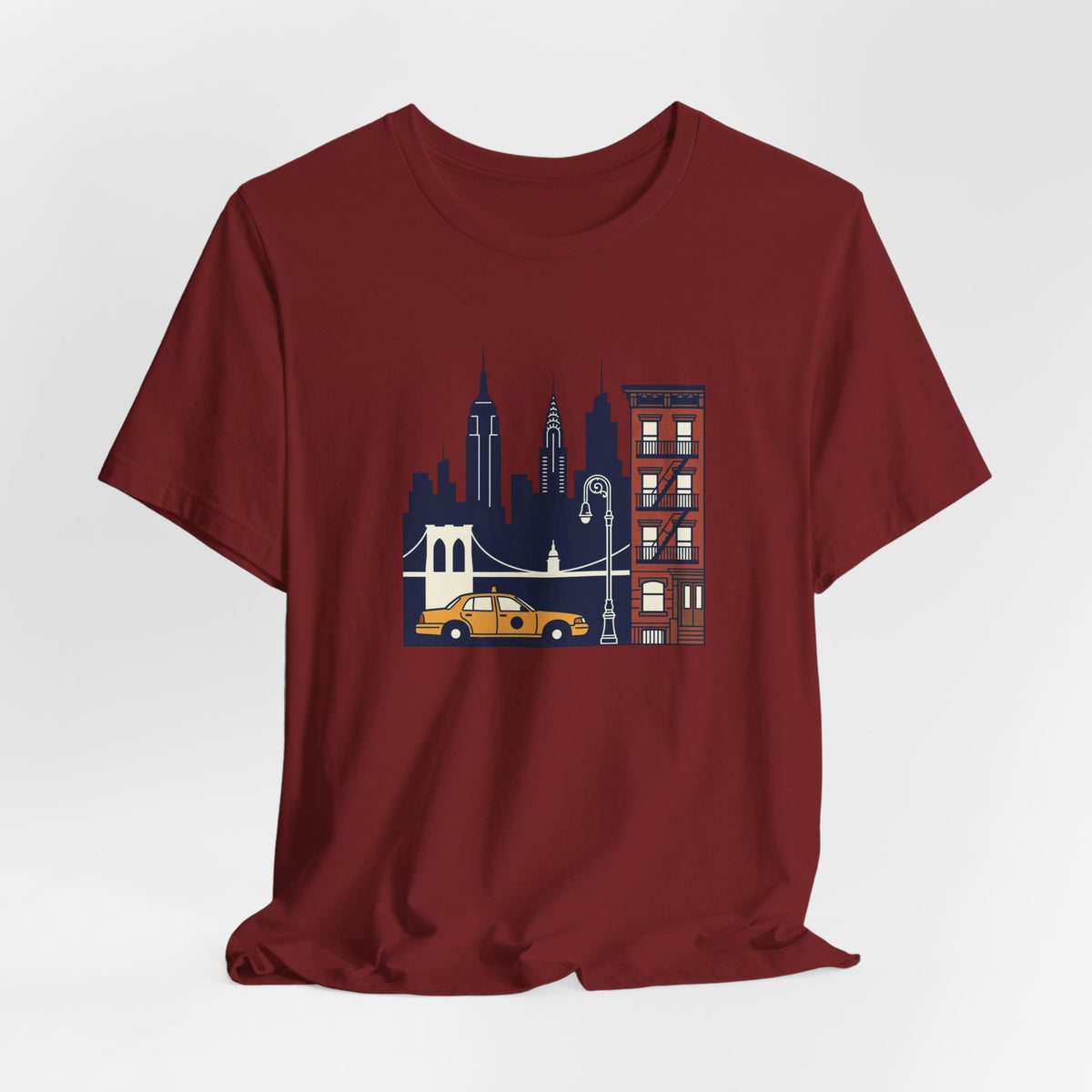 New York Skyline Unisex Graphic T-Shirt