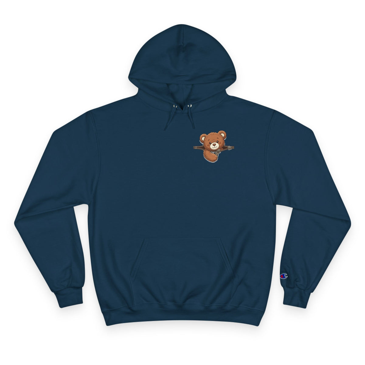 Peeking Brown Bear Unisex Graphic Hoodie
