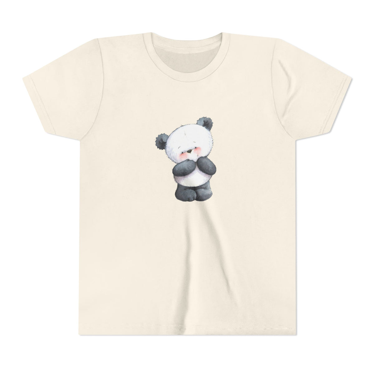 Shy Panda Kids' Graphic T-Shirt