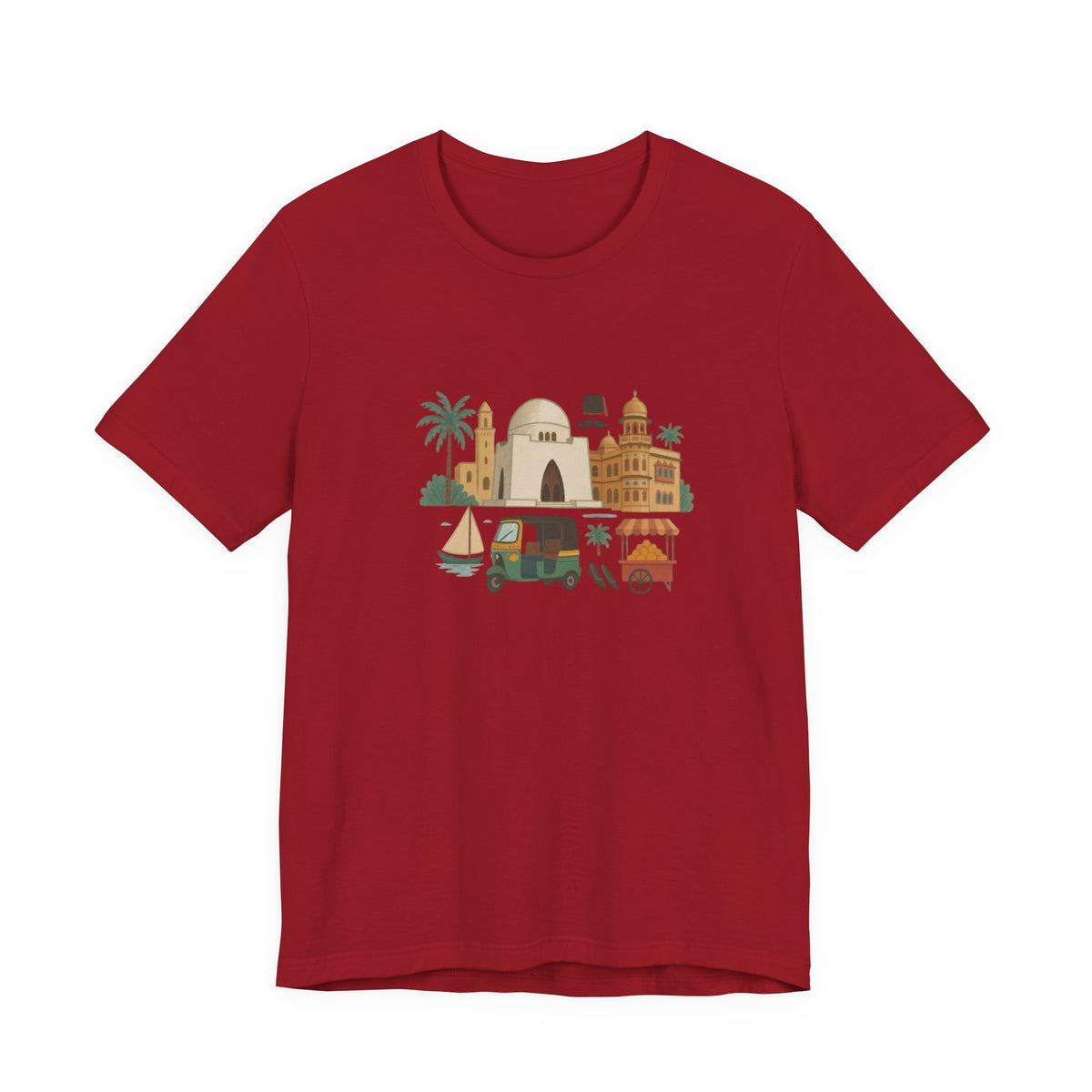 Pakistan Landmarks Unisex Graphic T-Shirt