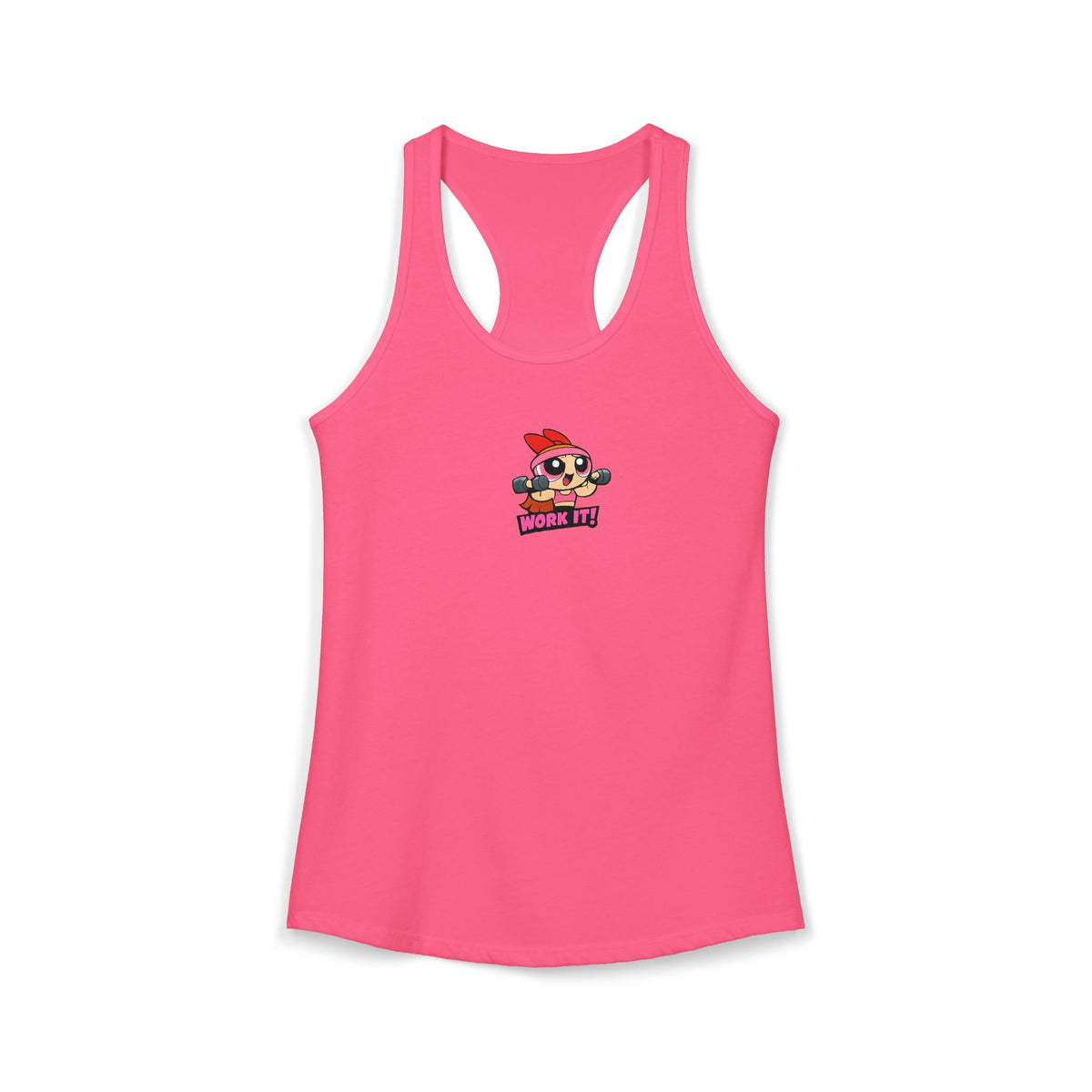 Work It! Women's Graphic Racerback Tank