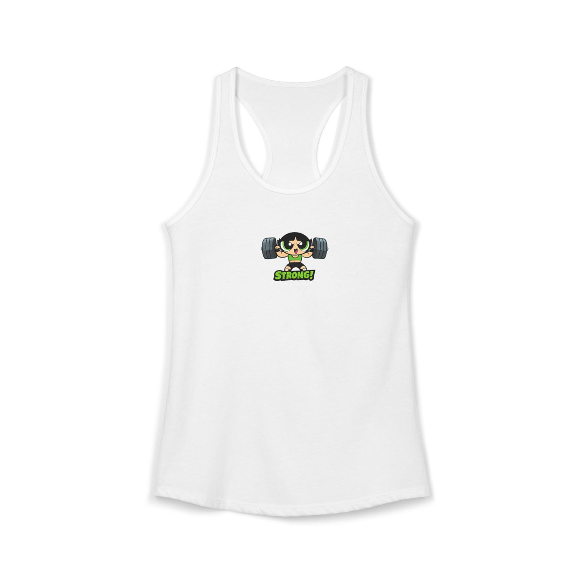 Strong Mode Women's Graphic Racerback Tank