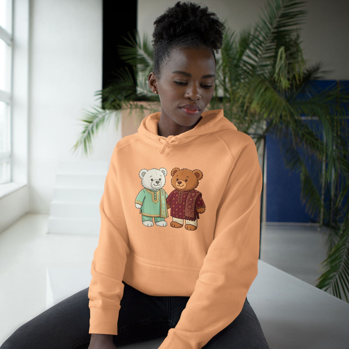 Desi Teddy Bears Unisex Graphic Hoodie
