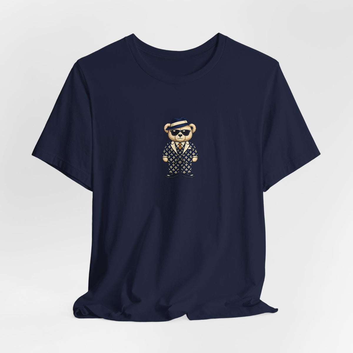 Suited Teddy Bear Unisex Graphic T-Shirt