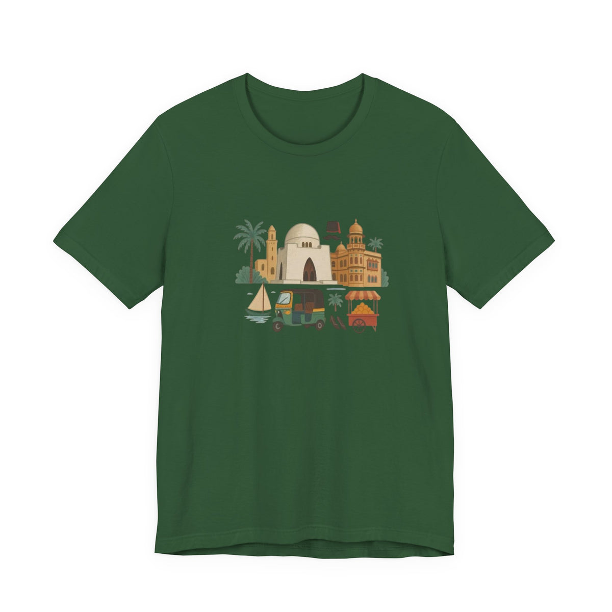 Pakistan Landmarks Unisex Graphic T-Shirt