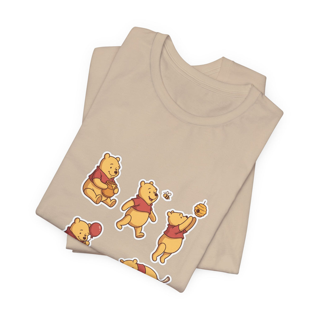 Playful Honey Bear Unisex Graphic T-Shirt
