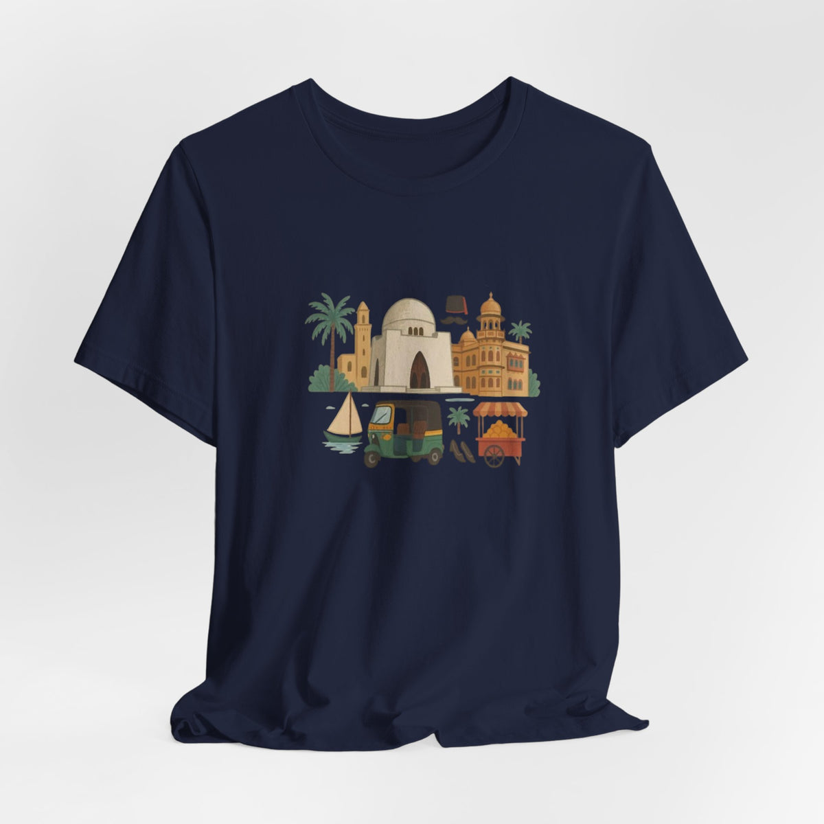 Pakistan Landmarks Unisex Graphic T-Shirt