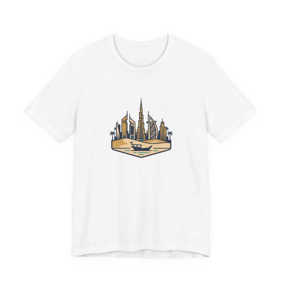 Dubai Skyline Unisex Graphic T-Shirt