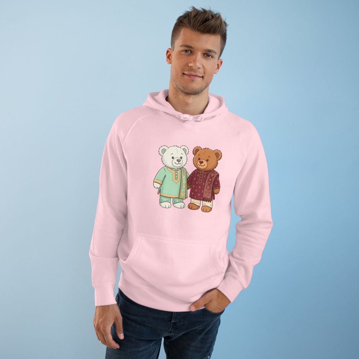 Desi Teddy Bears Unisex Graphic Hoodie