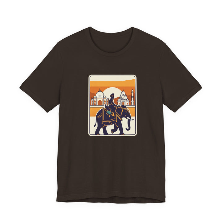 Indian Elephant Travel Unisex Graphic T-Shirt