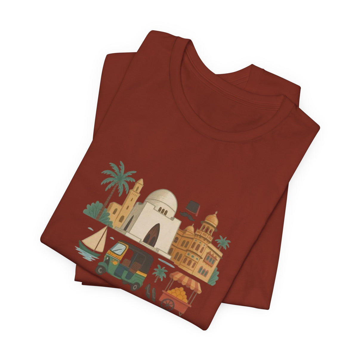 Pakistan Landmarks Unisex Graphic T-Shirt