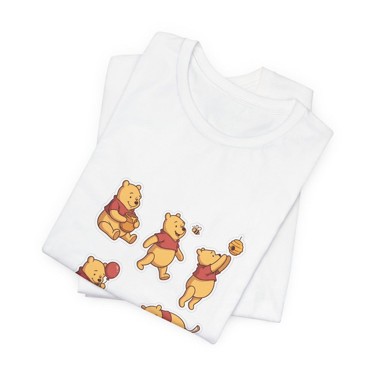 Playful Honey Bear Unisex Graphic T-Shirt