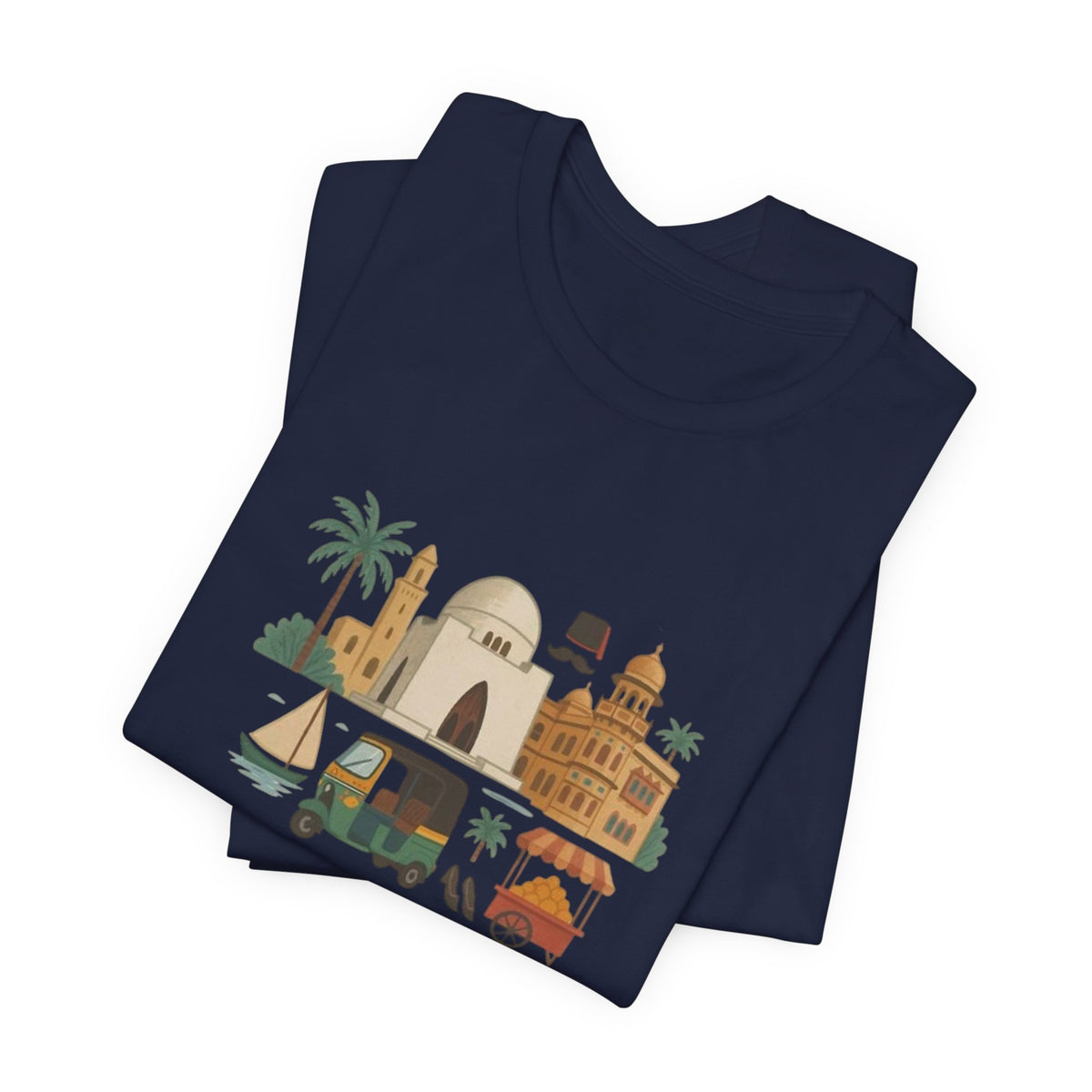 Pakistan Landmarks Unisex Graphic T-Shirt