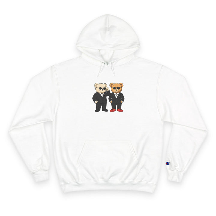 Smart Suit Bear Duo Unisex Graphic Hoodie