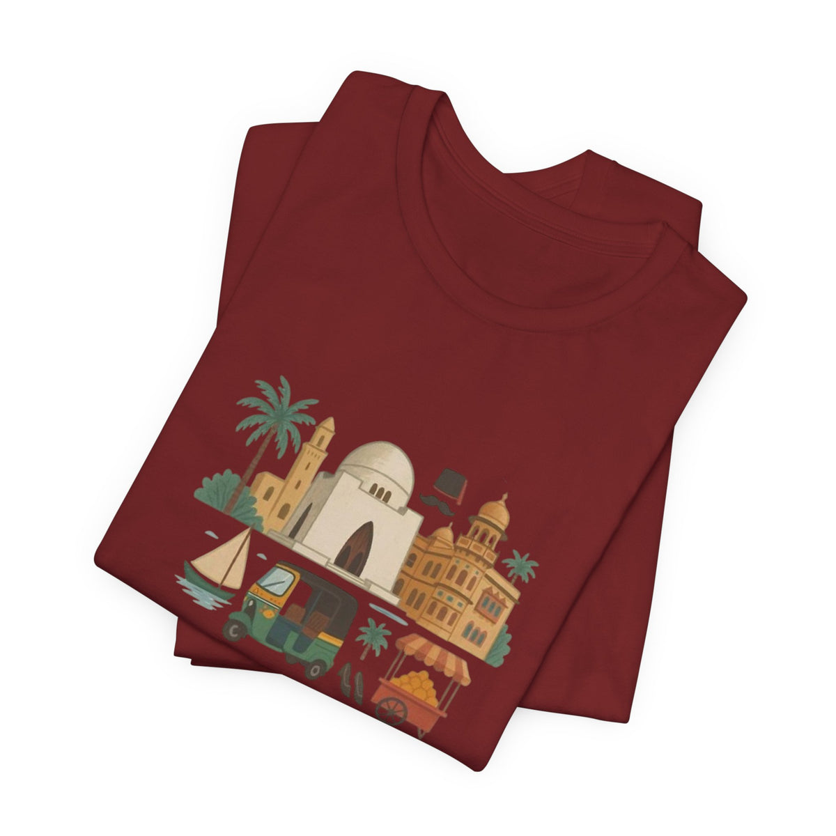Pakistan Landmarks Unisex Graphic T-Shirt