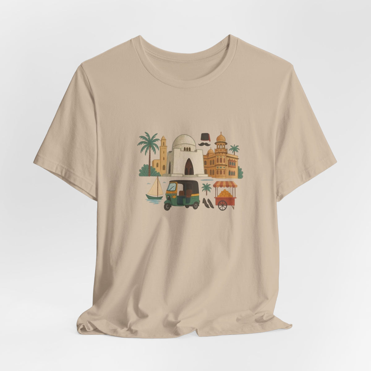 Pakistan Landmarks Unisex Graphic T-Shirt