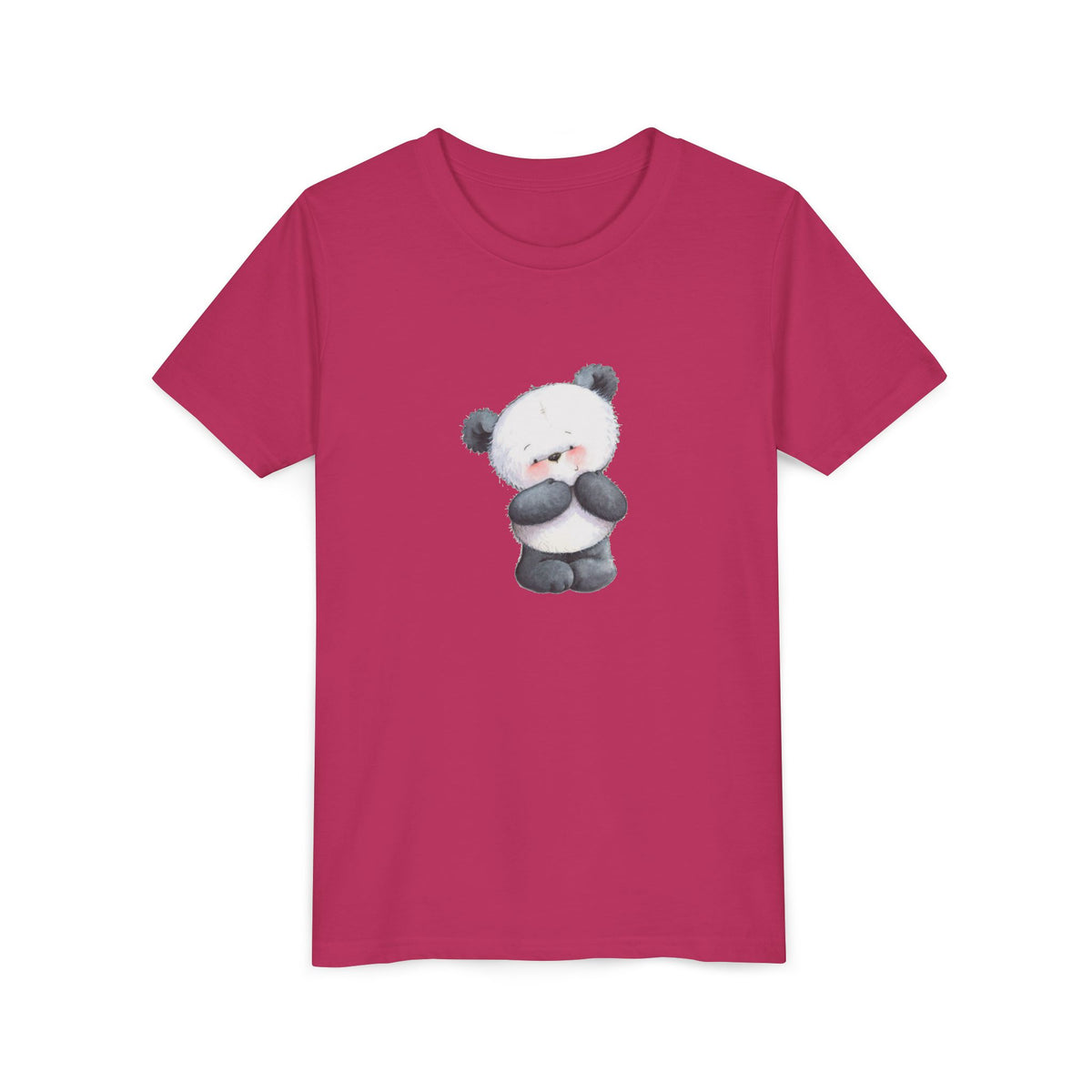 Shy Panda Kids' Graphic T-Shirt