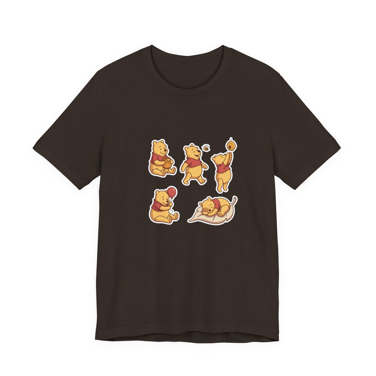 Playful Honey Bear Unisex Graphic T-Shirt