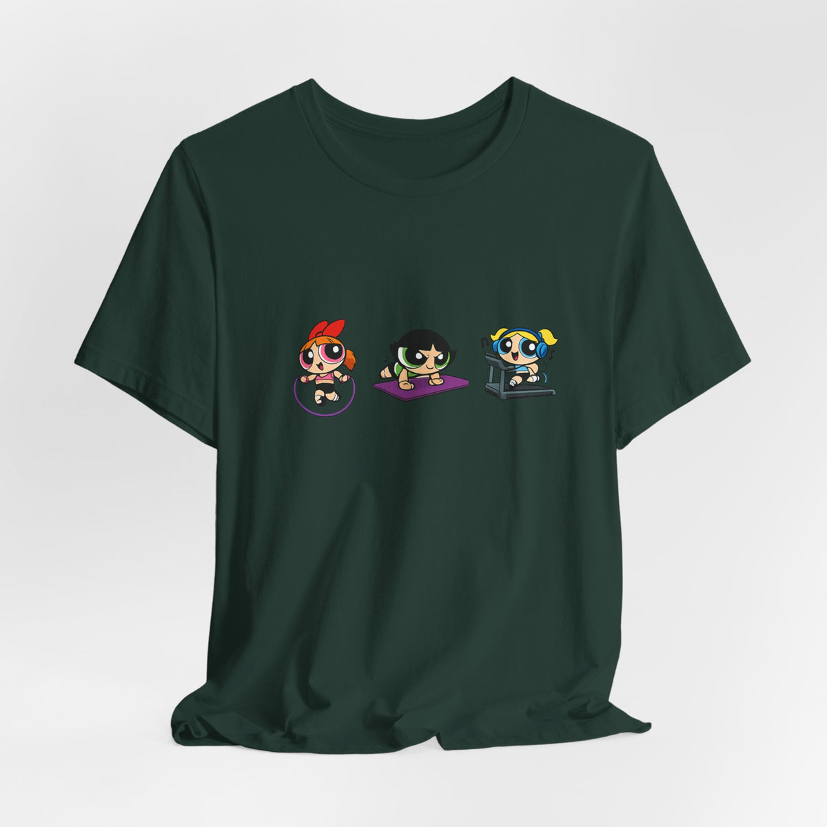 Girl Power Fitness Women's Graphic T-Shirt