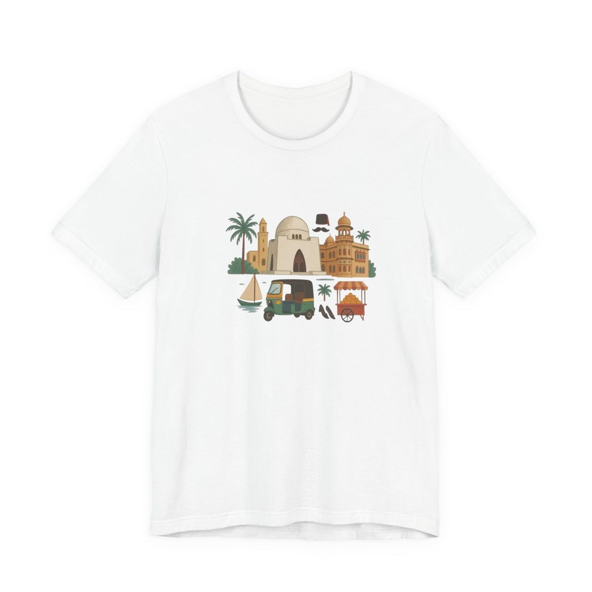 Pakistan Landmarks Unisex Graphic T-Shirt