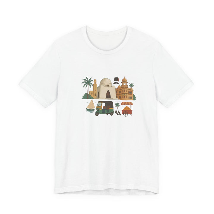 Pakistan Landmarks Unisex Graphic T-Shirt