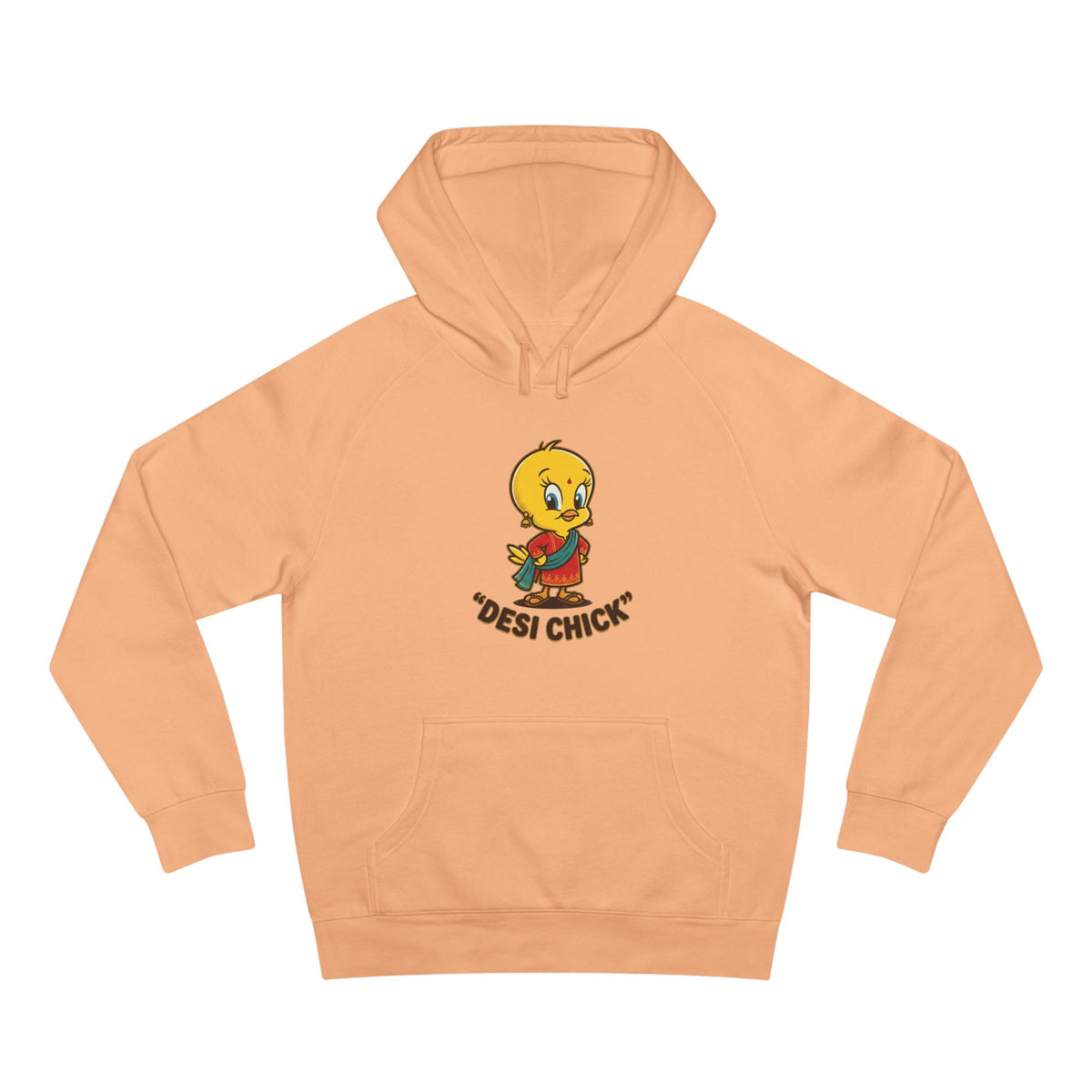 Desi Chick Cartoon Unisex Graphic Hoodie