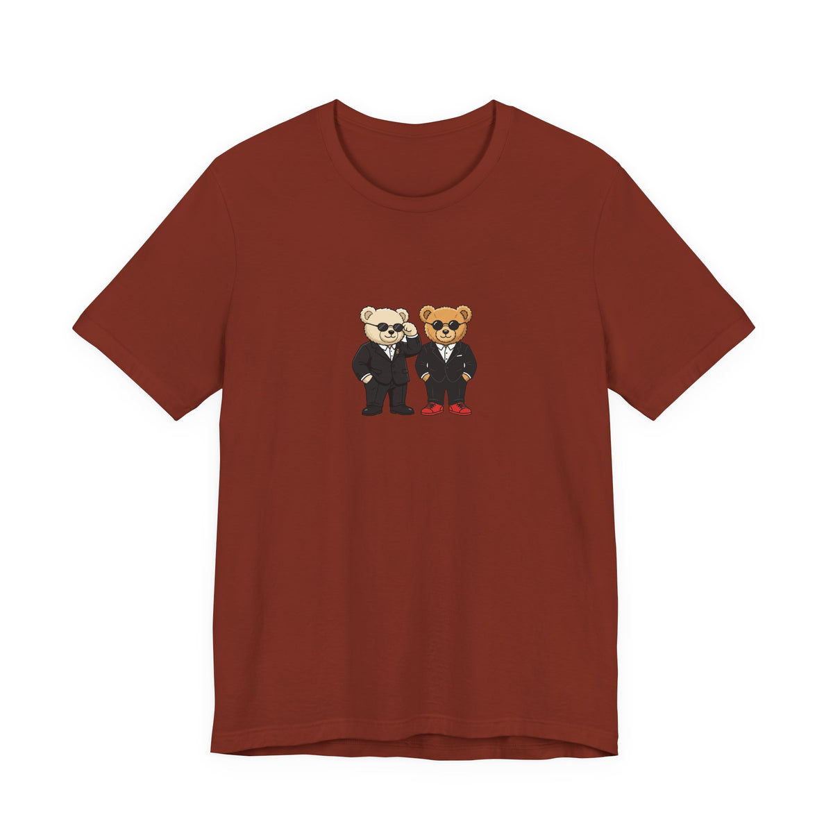 Smart Suit Bear Duo Unisex Graphic T-Shirt
