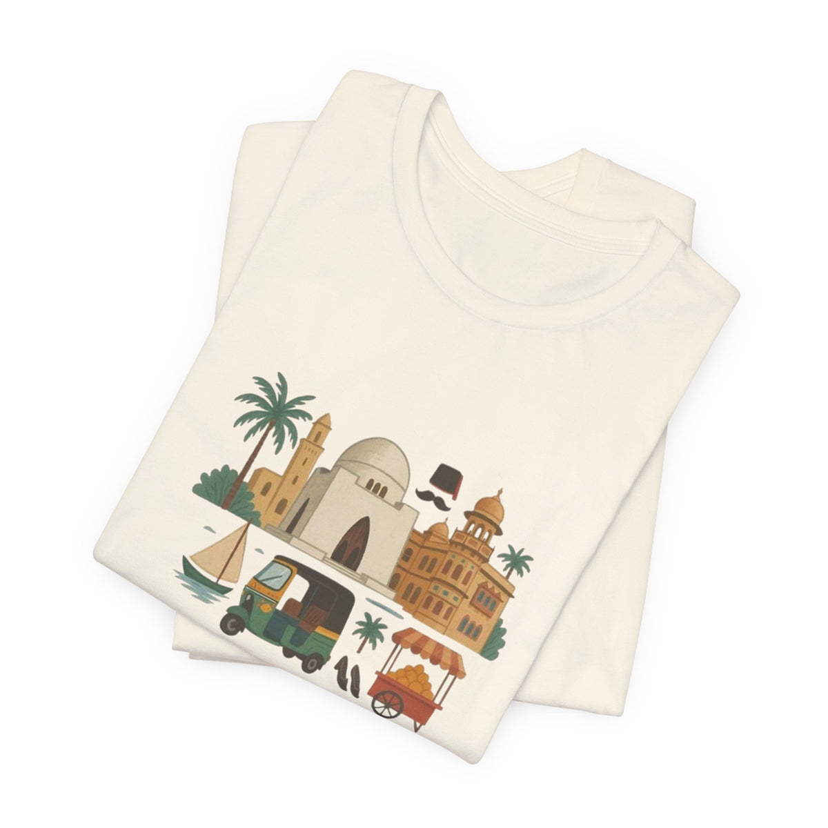 Pakistan Landmarks Unisex Graphic T-Shirt