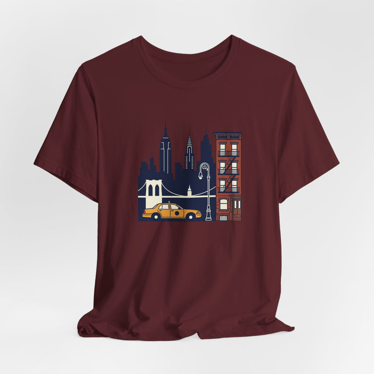 New York Skyline Unisex Graphic T-Shirt