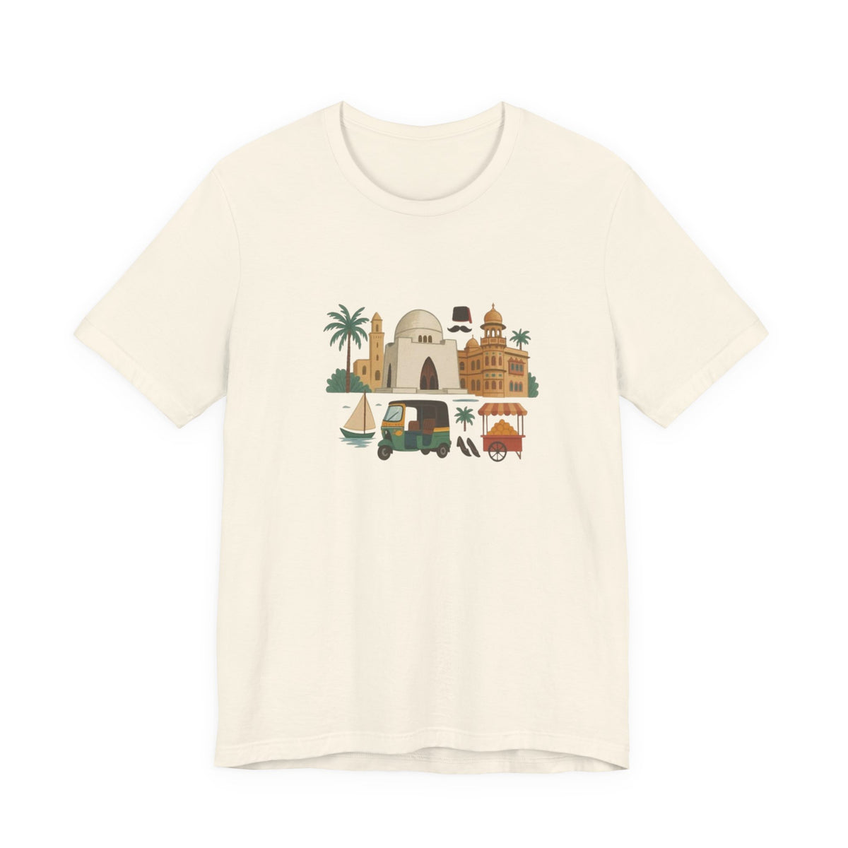 Pakistan Landmarks Unisex Graphic T-Shirt