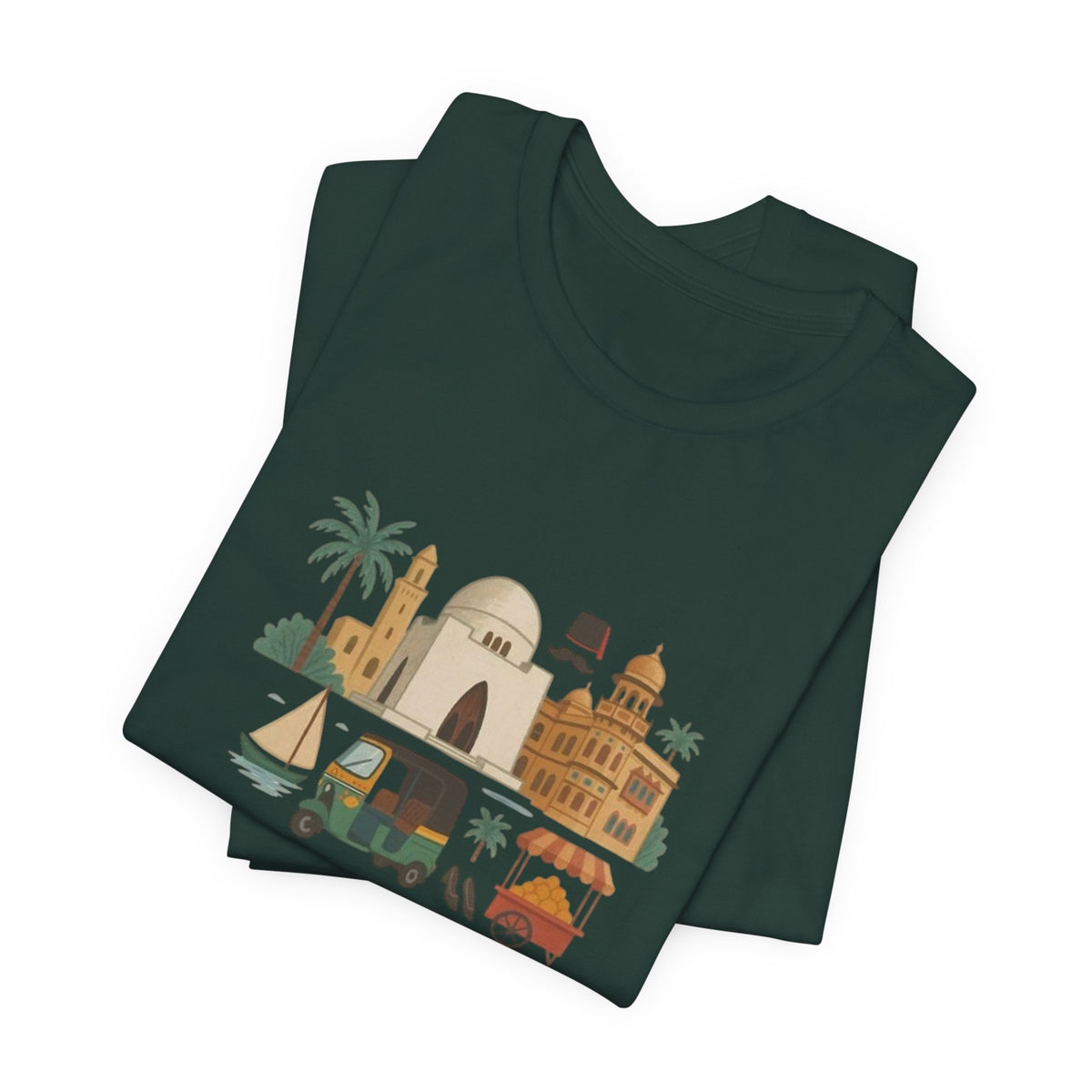 Pakistan Landmarks Unisex Graphic T-Shirt