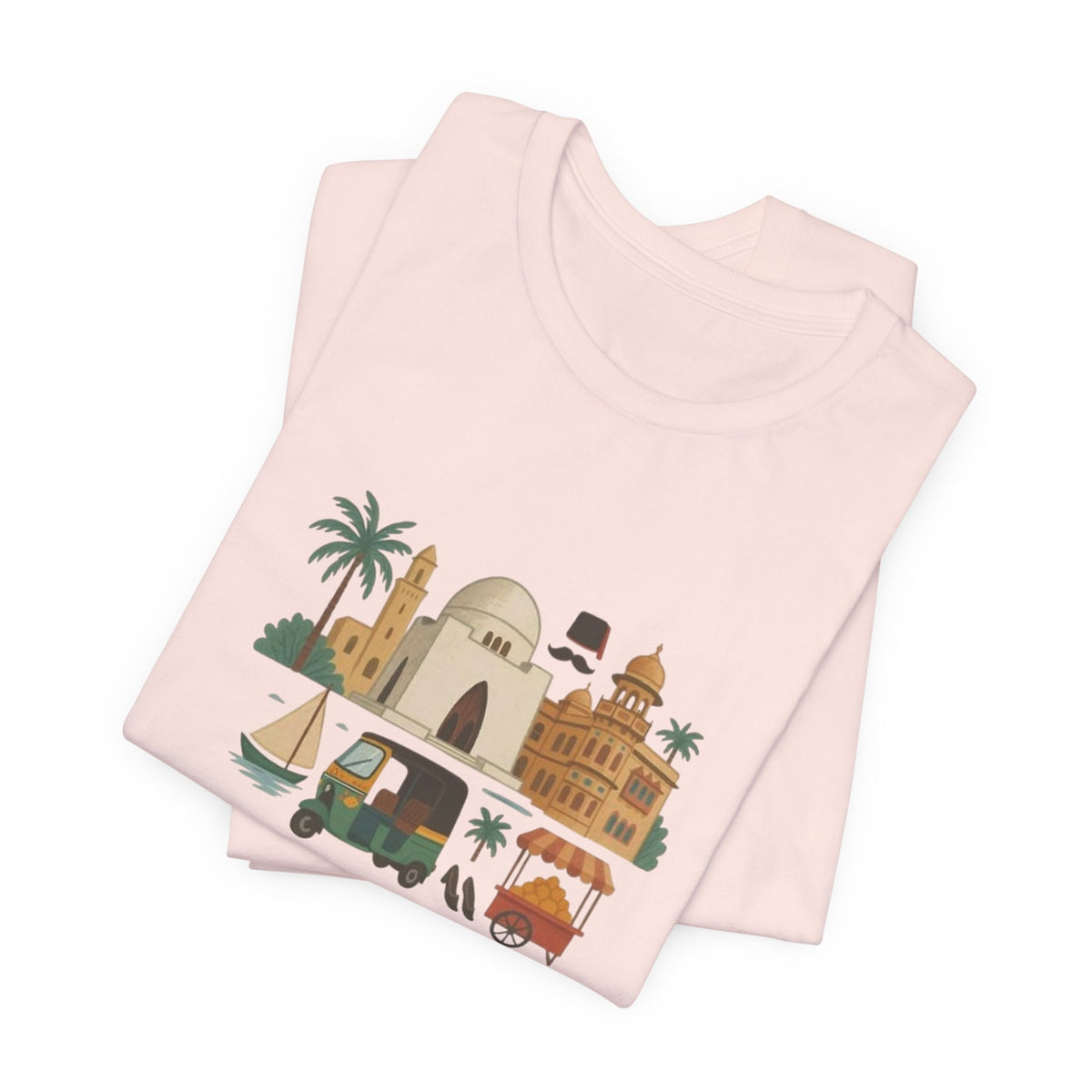 Pakistan Landmarks Unisex Graphic T-Shirt