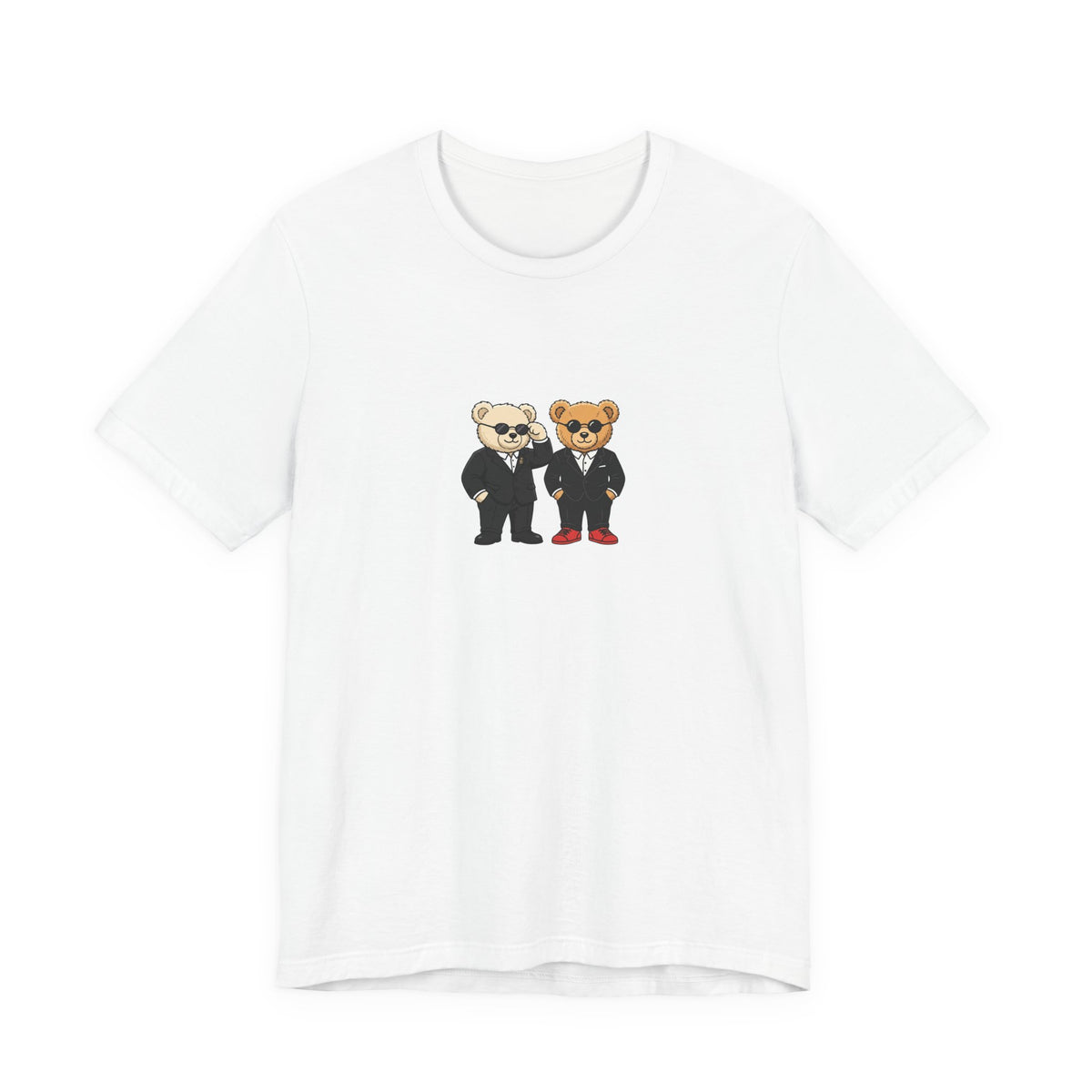 Smart Suit Bear Duo Unisex Graphic T-Shirt