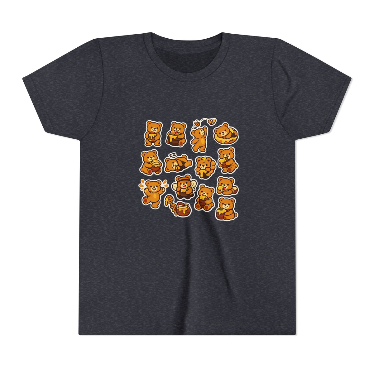 Honey Bear Collage Kids' Graphic T-Shirt